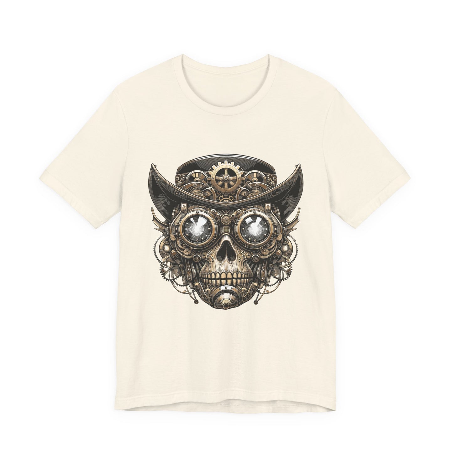 Skull Top Hat Steampunk T-Shirt