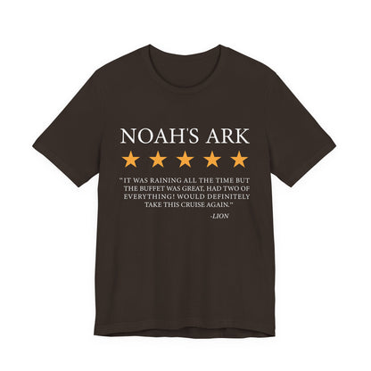 Noah’s Ark Review by a Lion T-Shirt