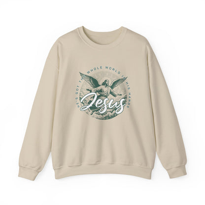 He's got the whole world in his hands Sweatshirt
