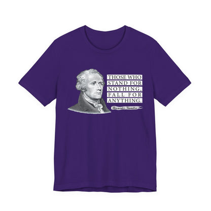 Those who stand for nothing T‑Shirt