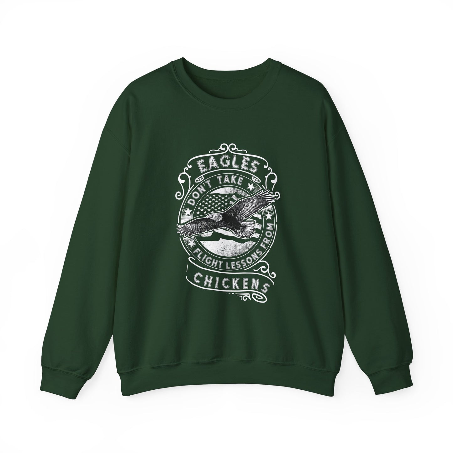 Eagle Don't Take Flight Lessons Sweatshirts