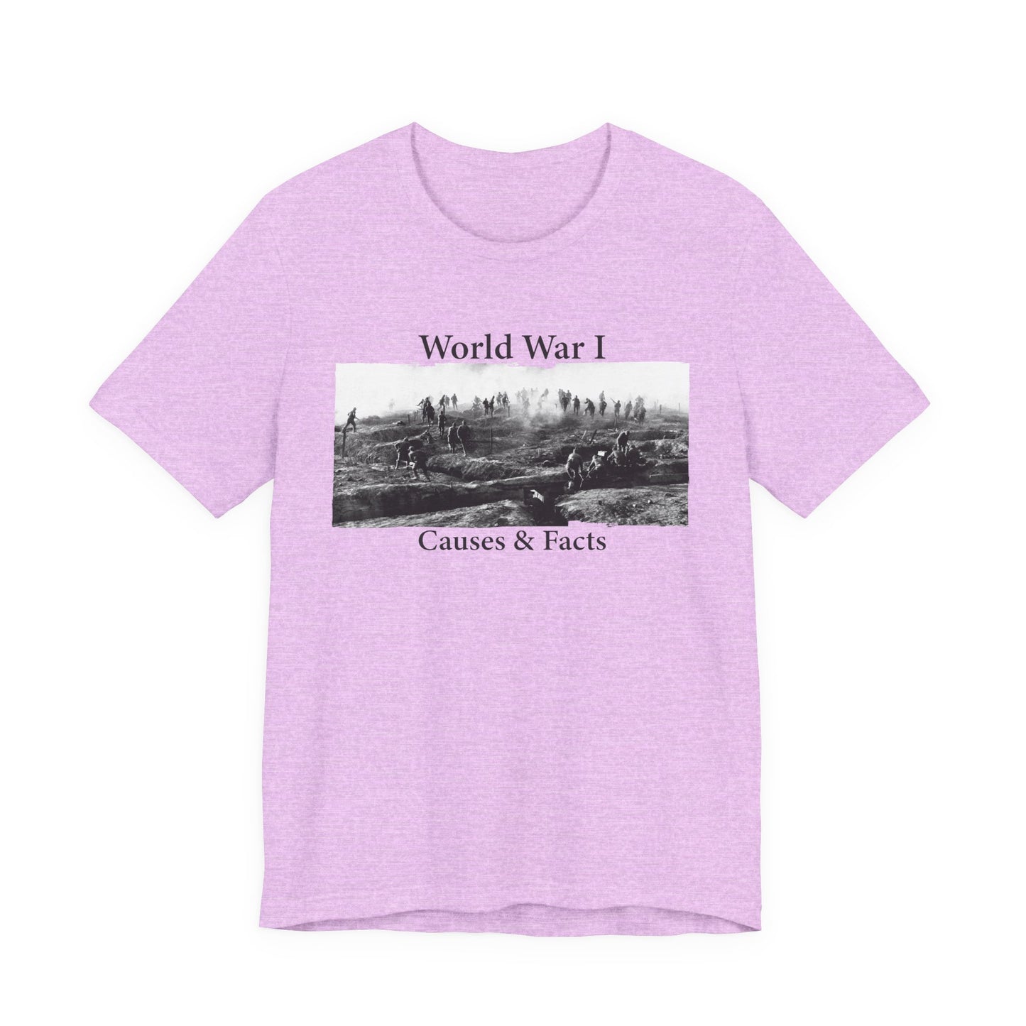 World War 1 Causes and Facts T-Shirt