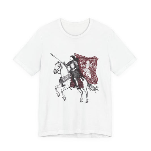 Medieval Knight Warrior Maiden T‑Shirt