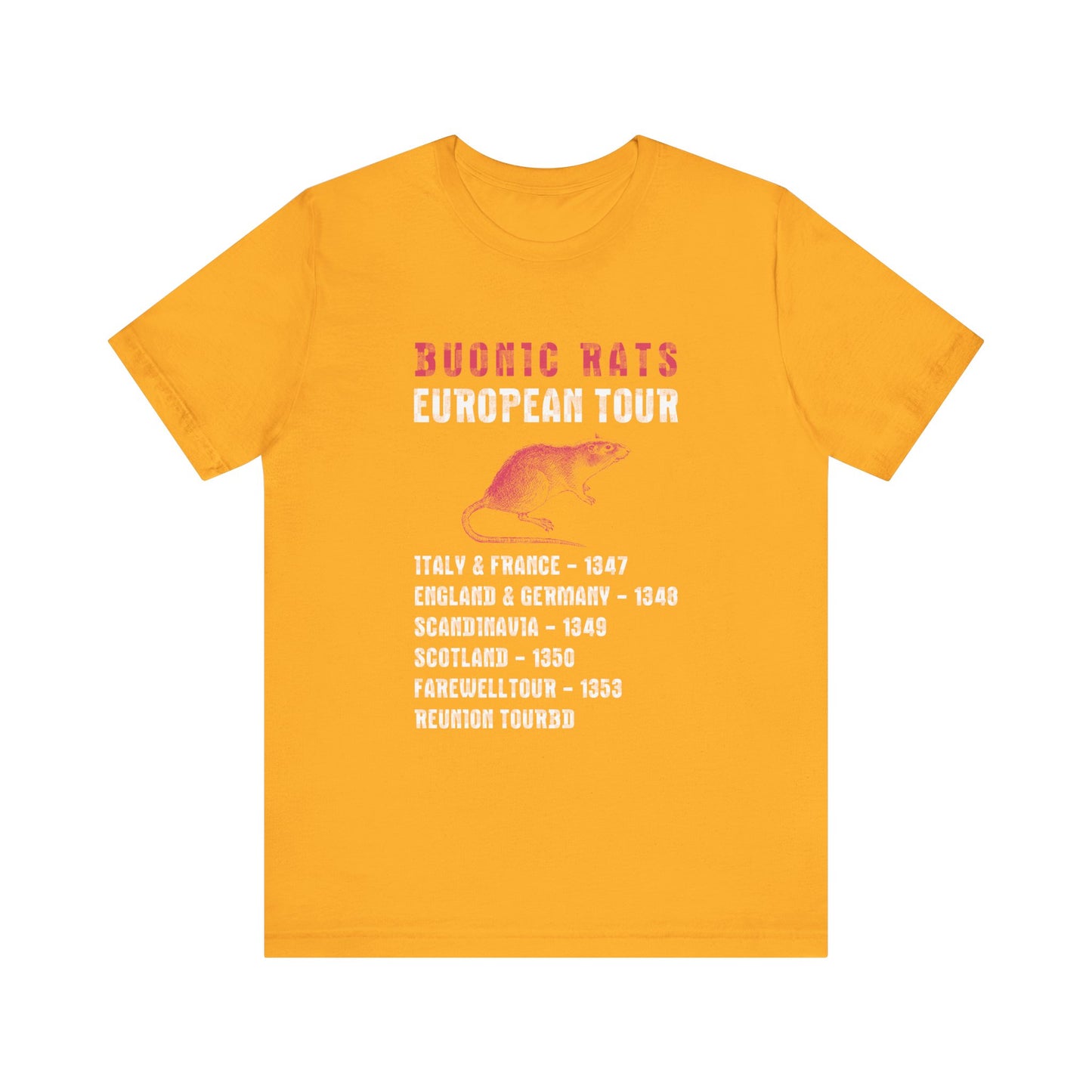 Bubonic Rats World Tour T-Shirt