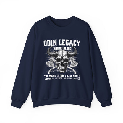 Odin Legacy Viking Skull Sweatshirt