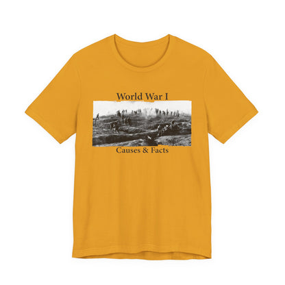 World War 1 Causes and Facts T-Shirt