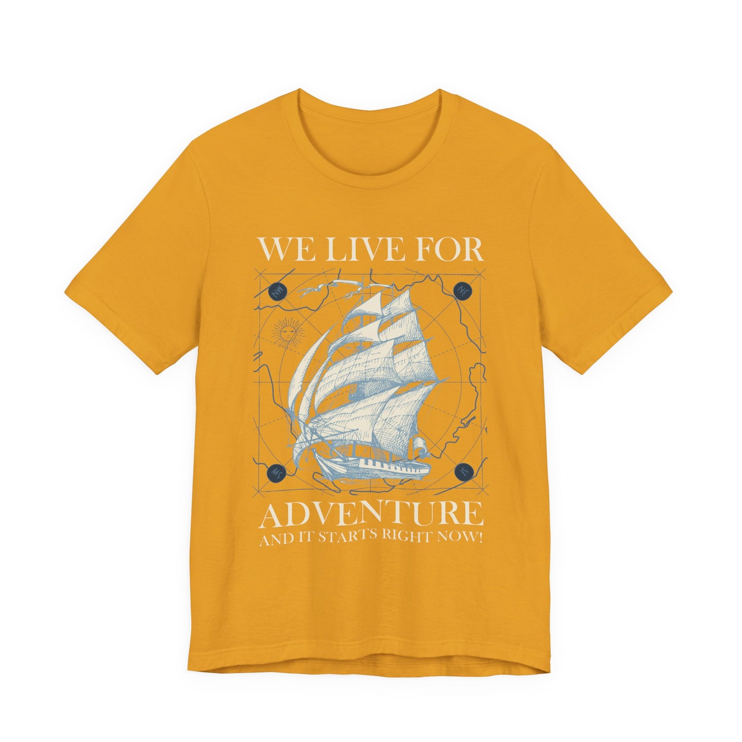We Live for Adventure T-Shirt