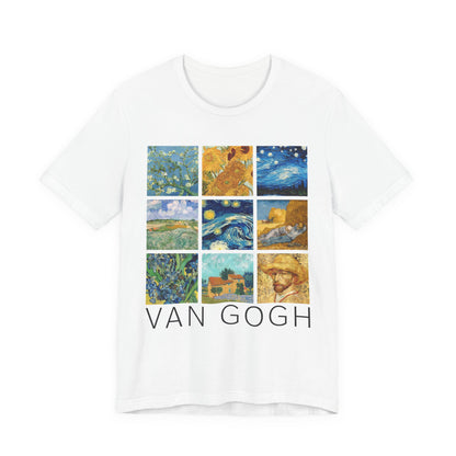 Van Gogh Painting Collage  T-Shirt