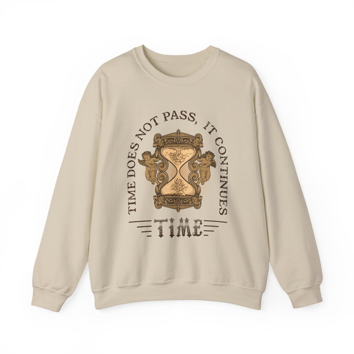 Time does not pass Sweatshirt