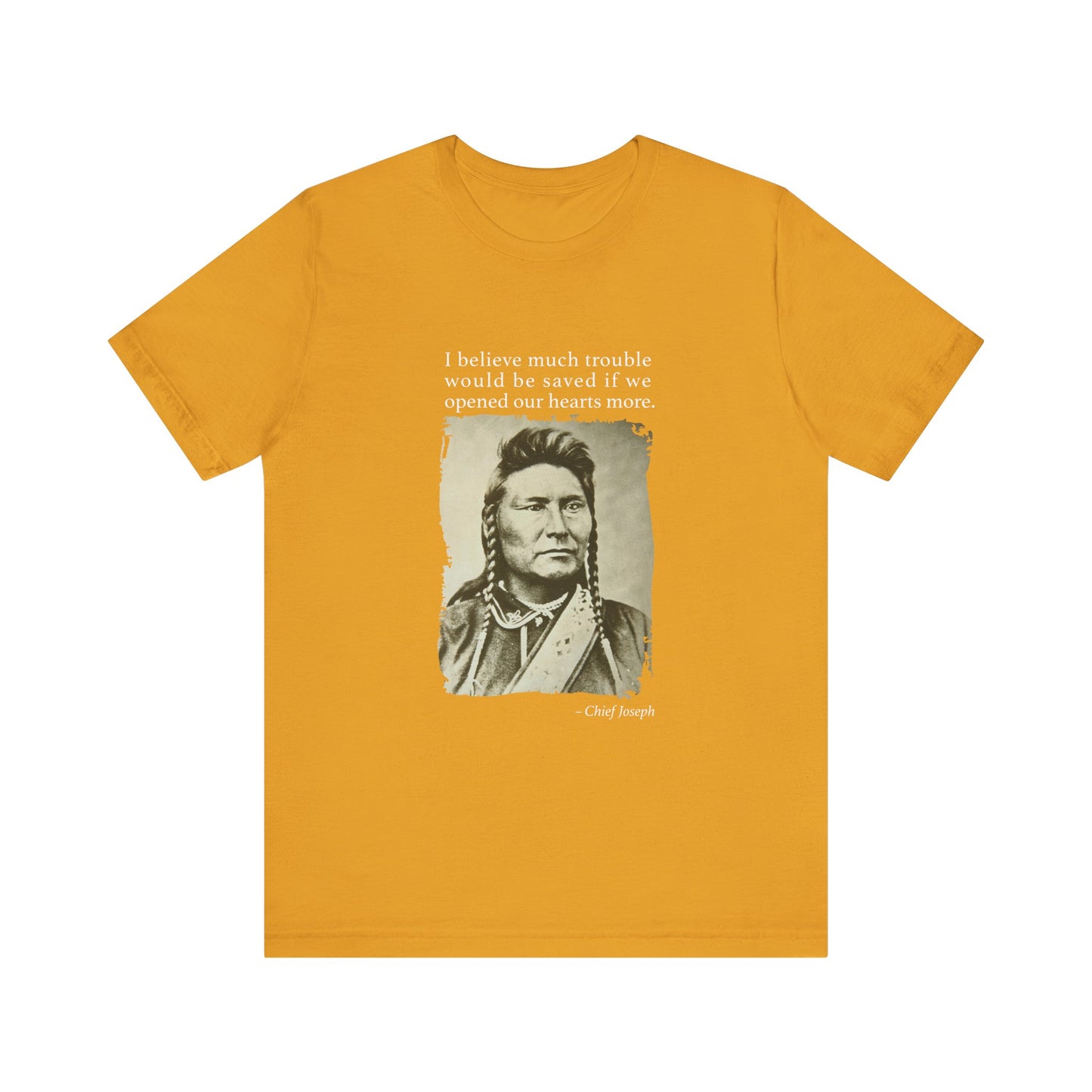 Chief Joseph Open Hearts T-Shirt