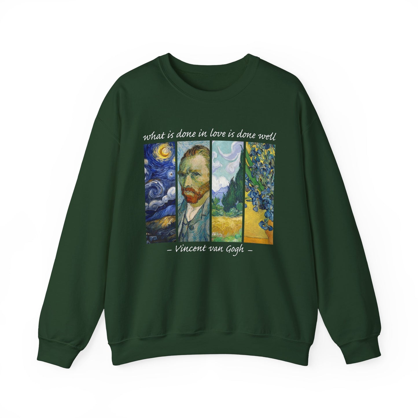 What is done Van Gogh Sweatshirt