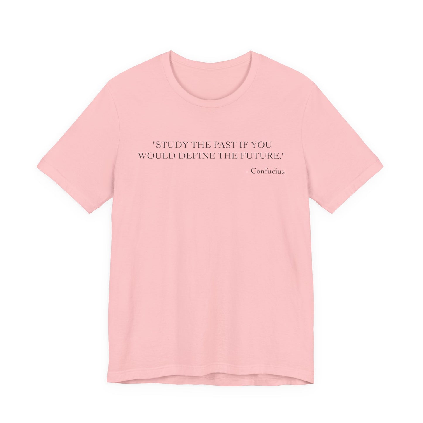 Study the past if you would define the future T-Shirt
