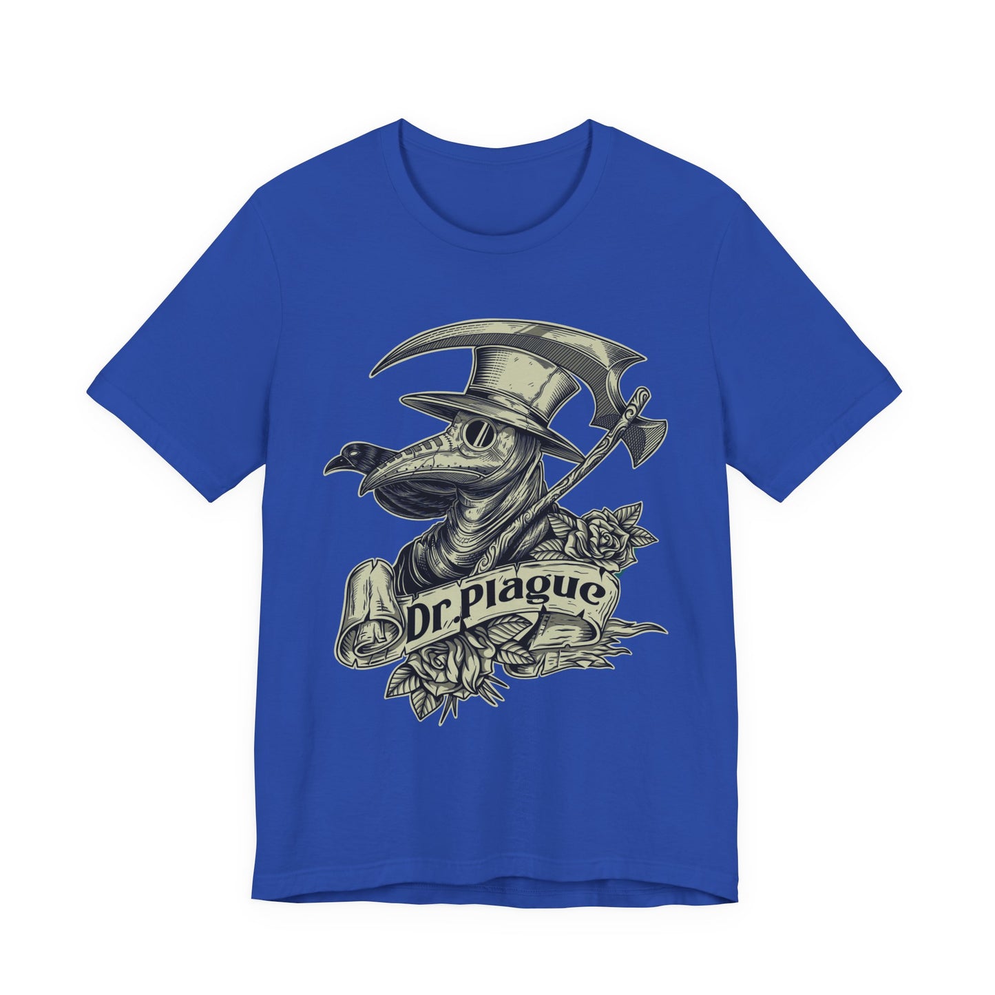 Plague Doctor Roses T-Shirt