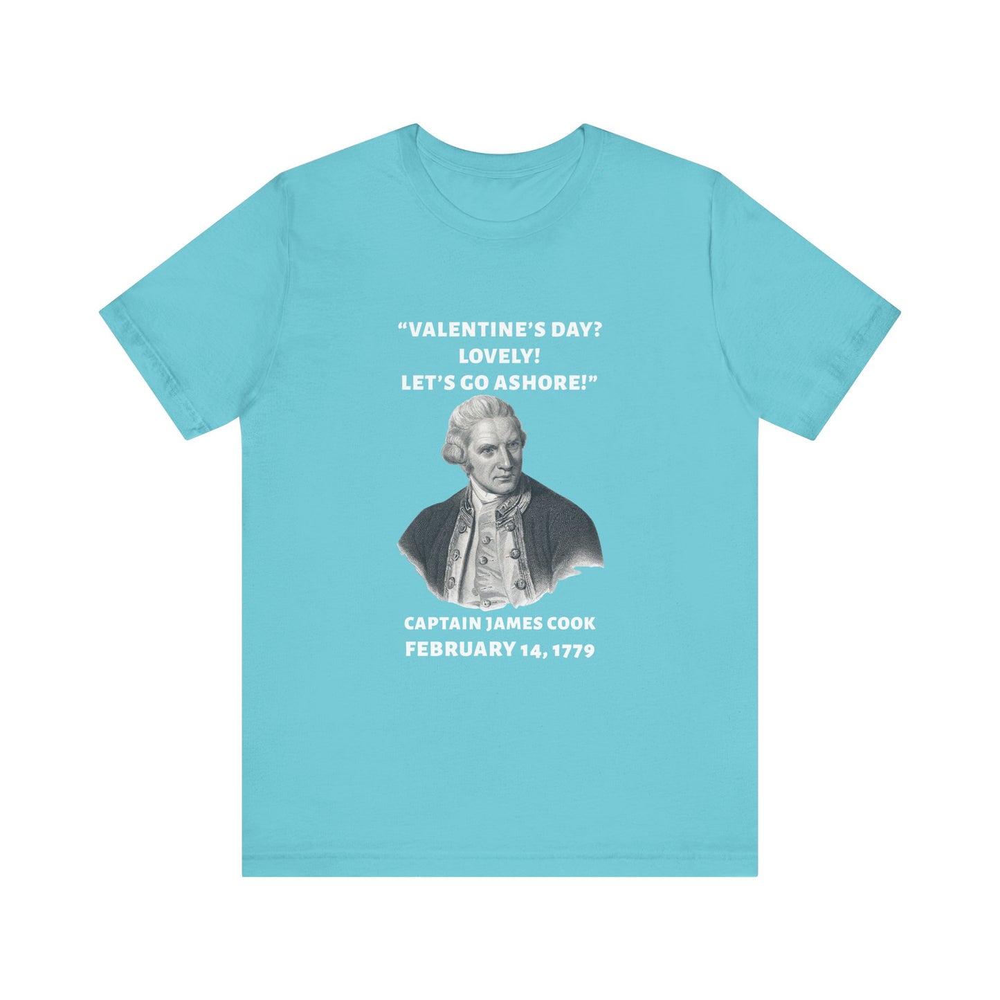 Captain Cook Valentine T-Shirt
