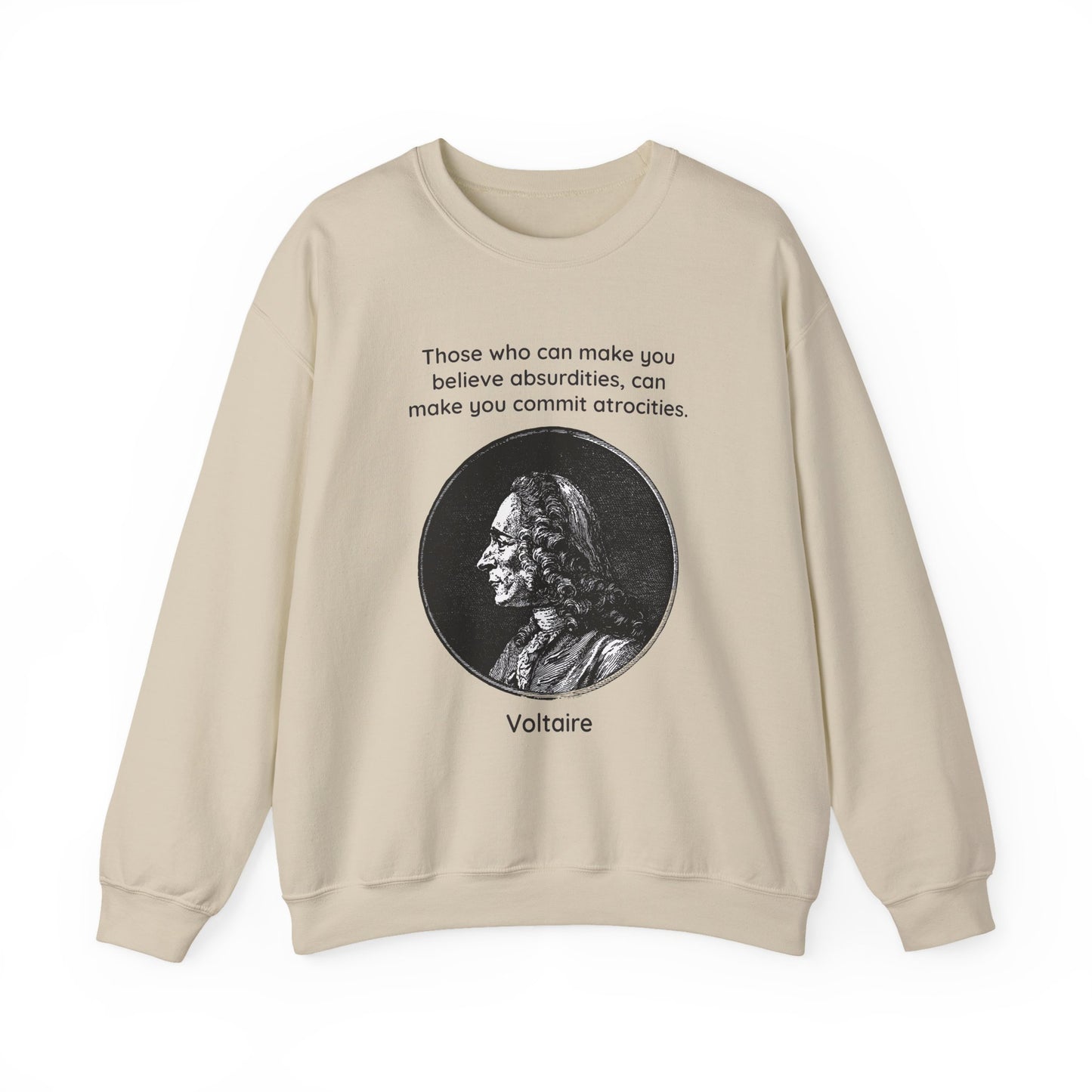 Voltaire Absurdities Sweatshirt