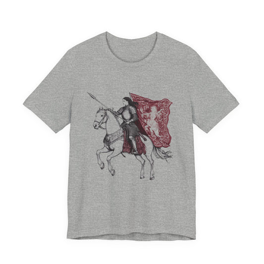 Medieval Knight Warrior Maiden T‑Shirt