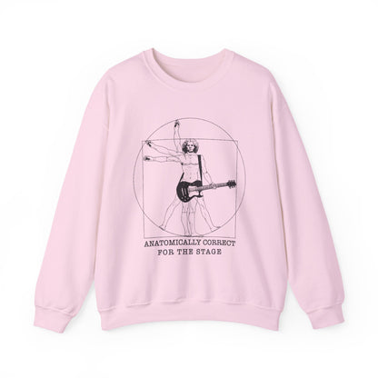 Vitruvian Man Anatomically Correct Sweatshirt