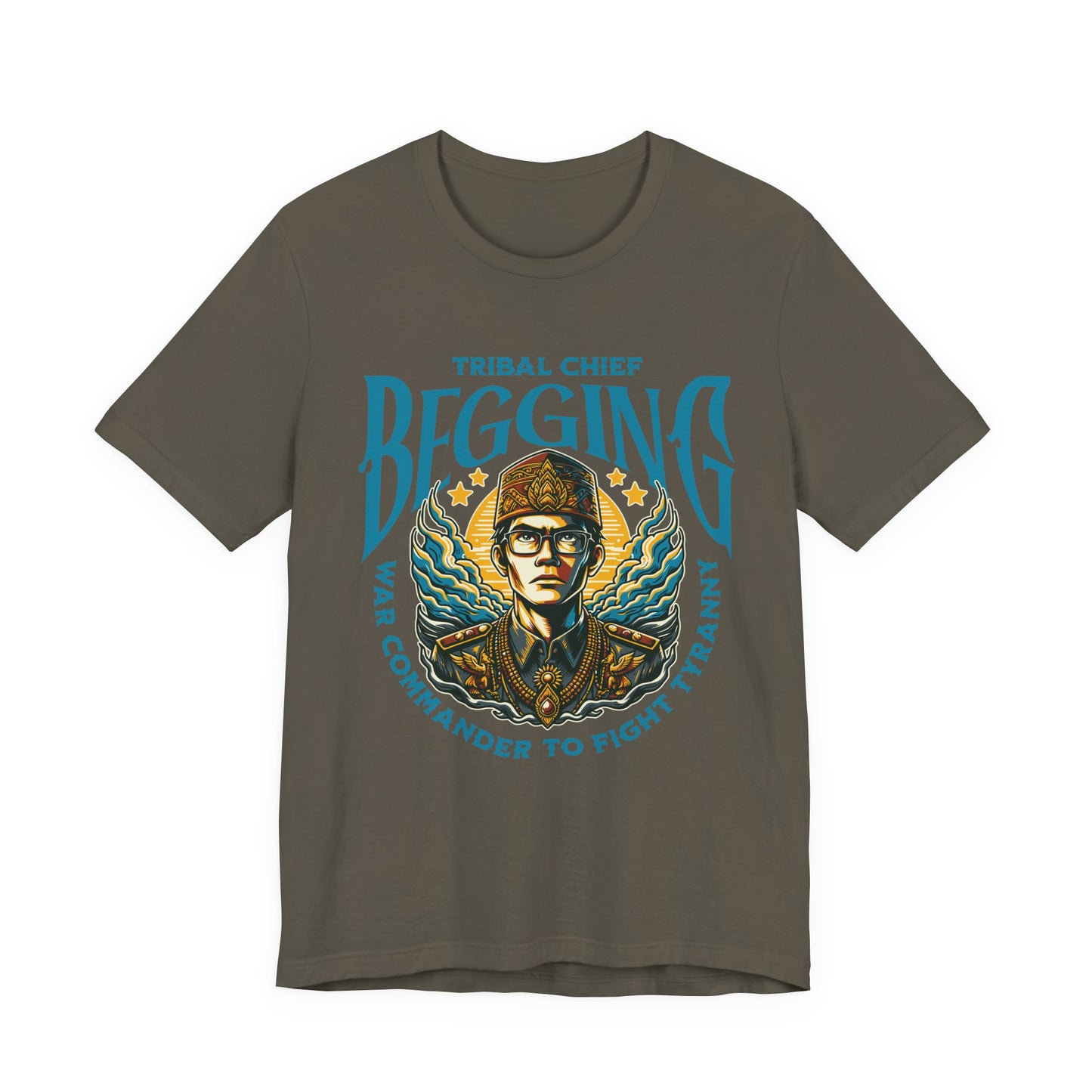 Tribal Chief Begging T-Shirt