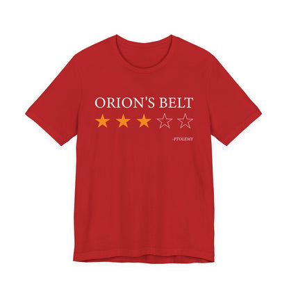 Orions Belt Review By Ptolemy T-Shirt
