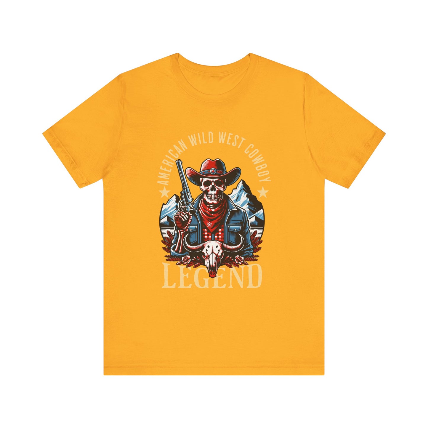American Wild West Cowboy Legend T-Shirt