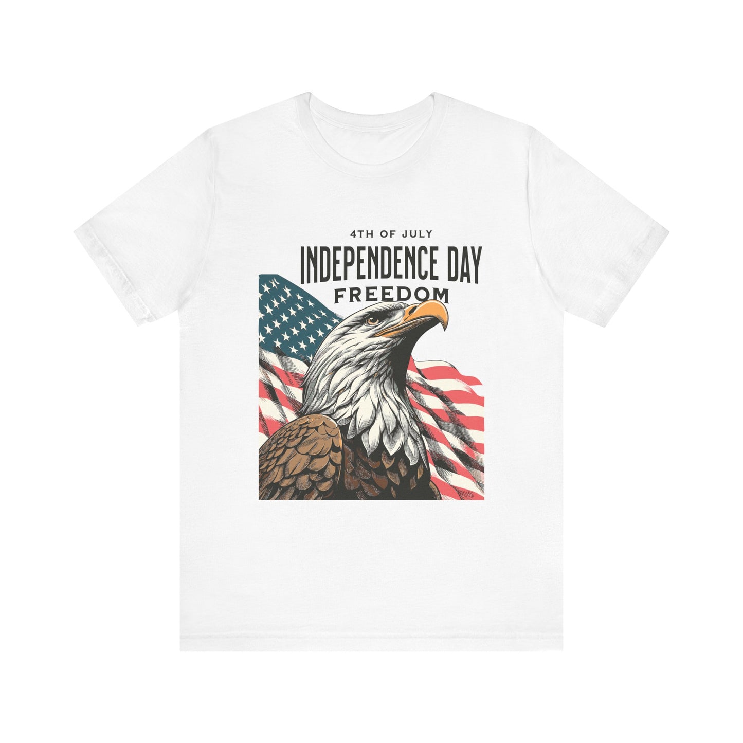 Freedom Eagle Independence Day T-Shirt