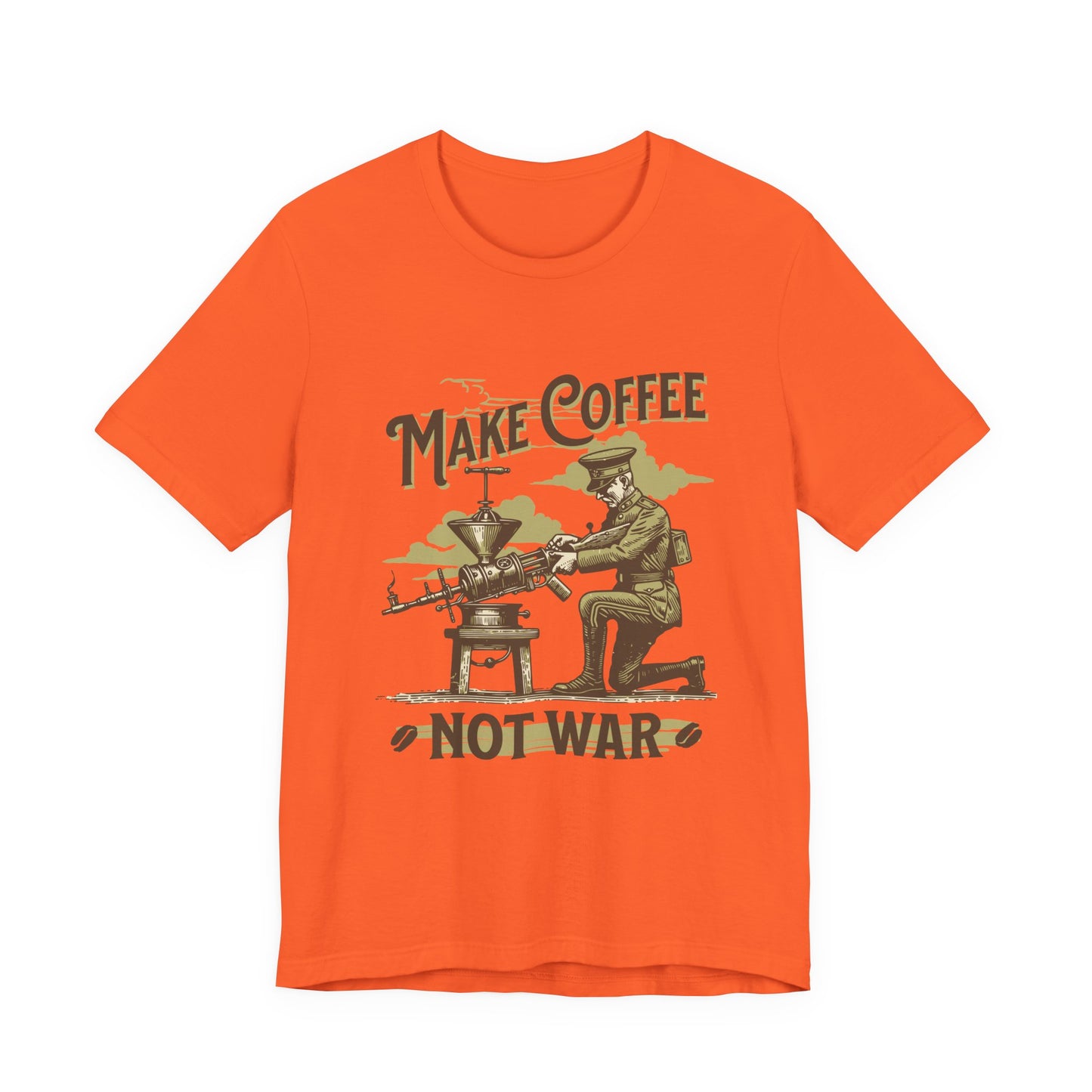 Make Coffee Not War T‑Shirt