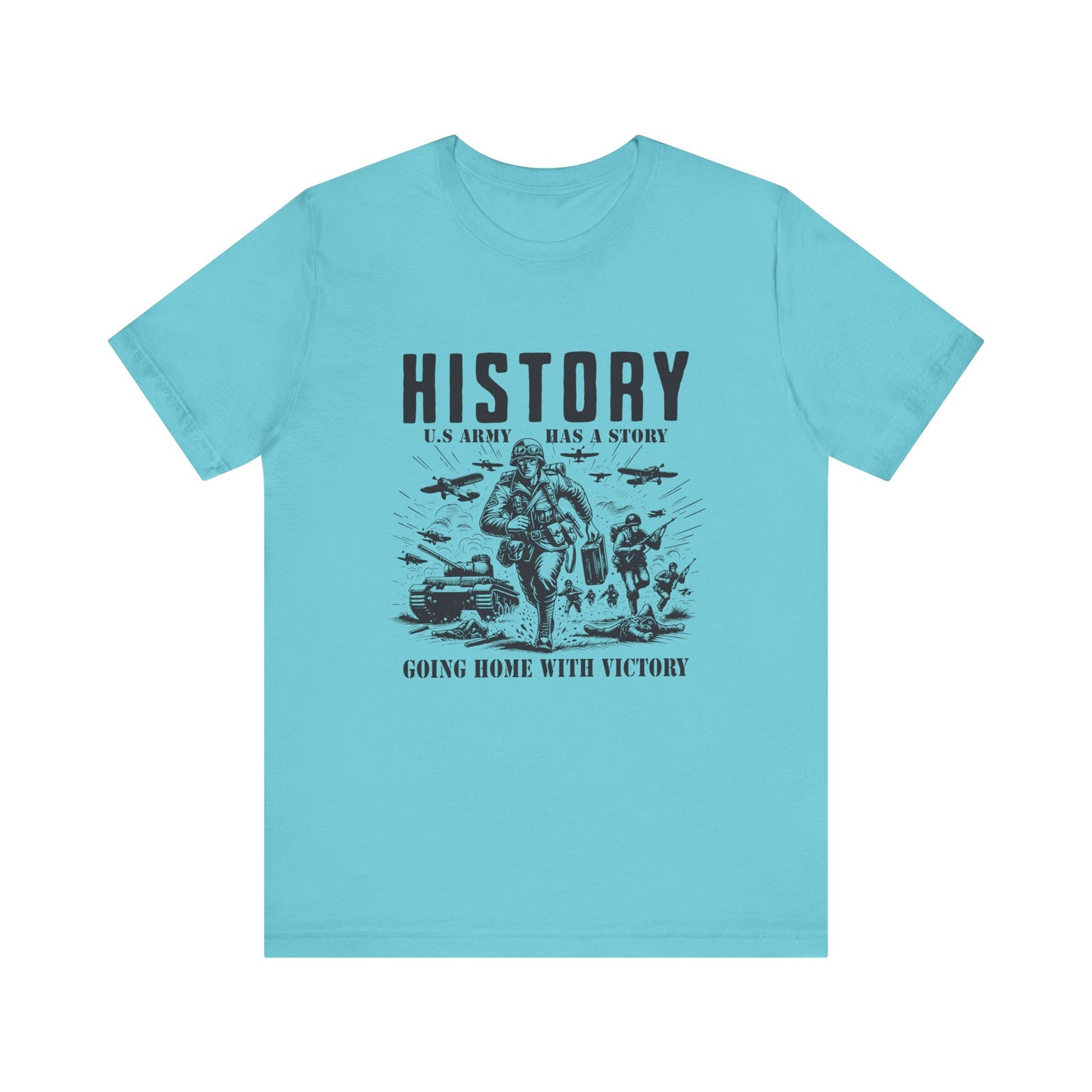 History US army going home with victory T-Shirt
