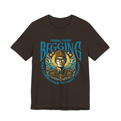 Tribal Chief Begging T-Shirt