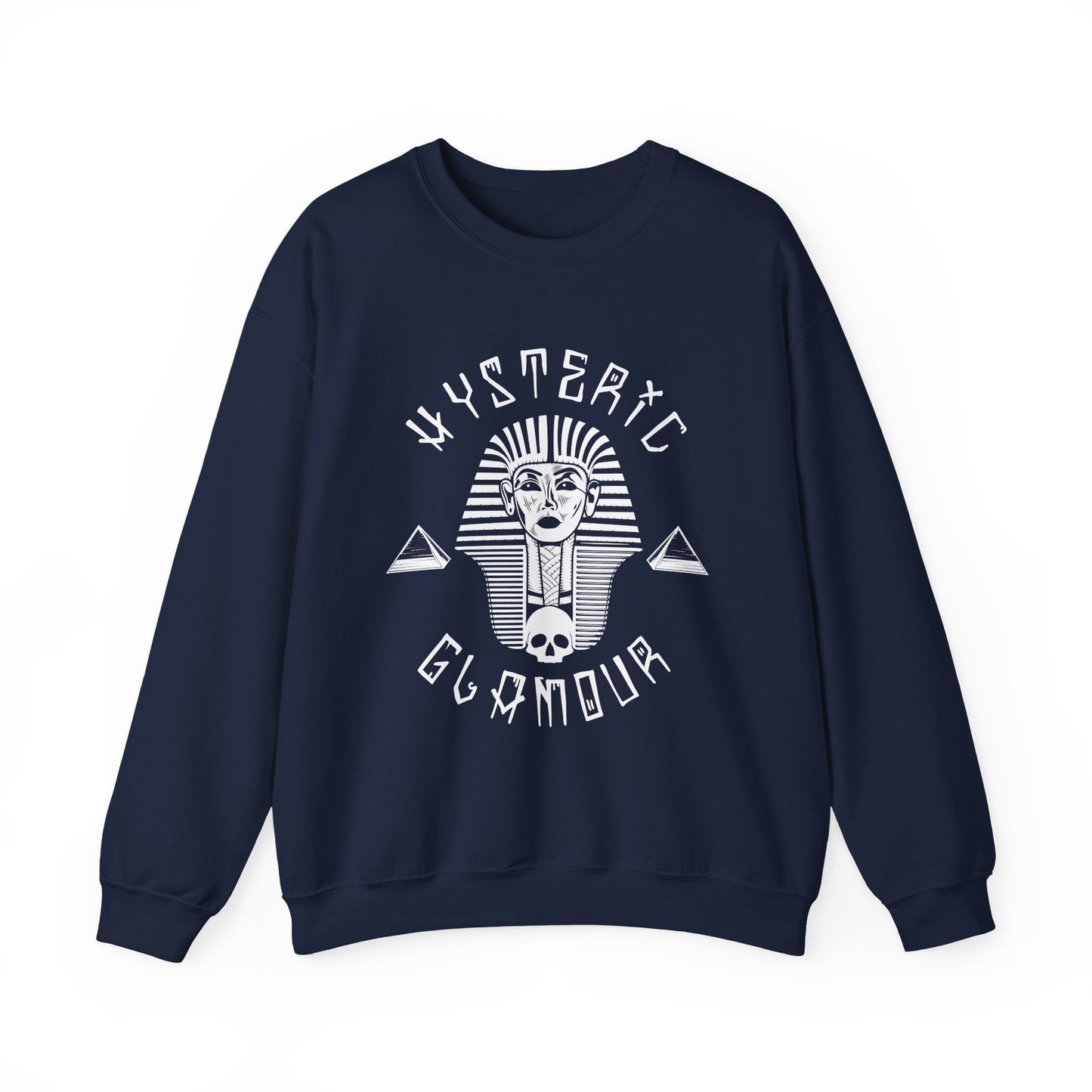 Classic White Crewneck Sweatshirt — Minimal Blank Design