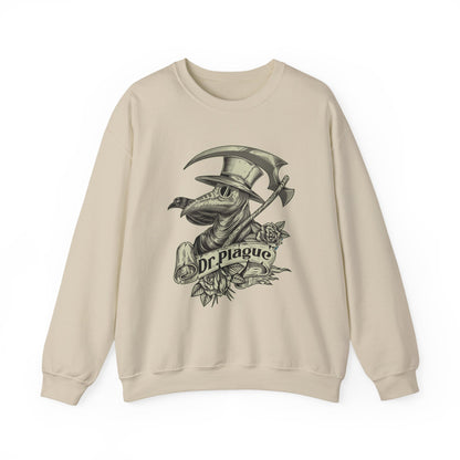 Plague Doctor Roses Sweatshirt