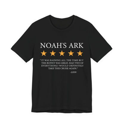 Noah’s Ark Review by a Lion T-Shirt