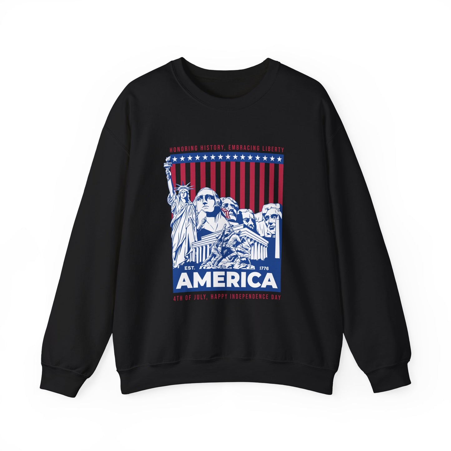 Honoring history happy independence day Sweatshirt