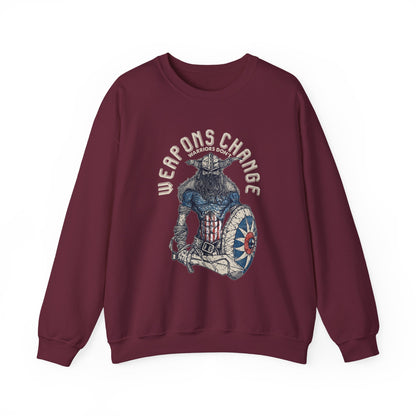 Weapons Change Warriors don't Sweatshirts