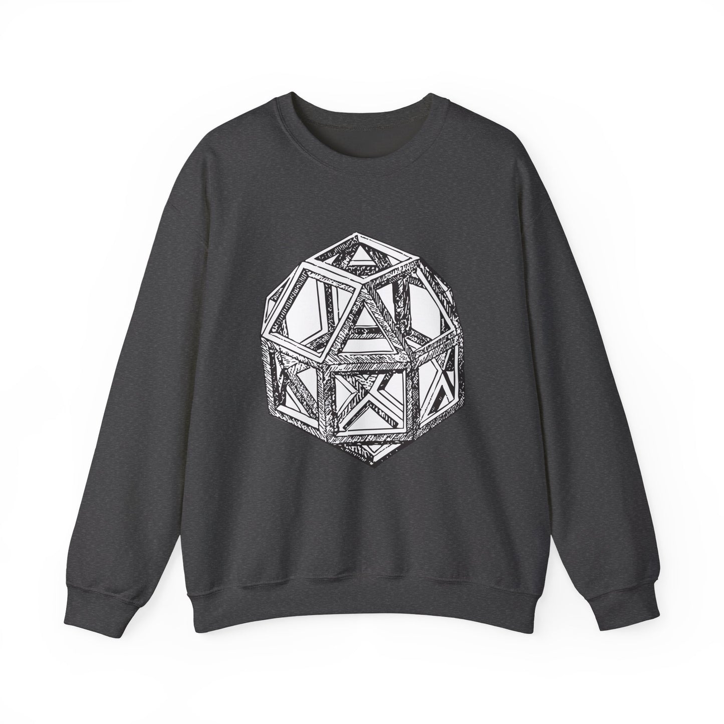 Rhombicuboctahedron Leonardo Da Vinci Sweatshirt