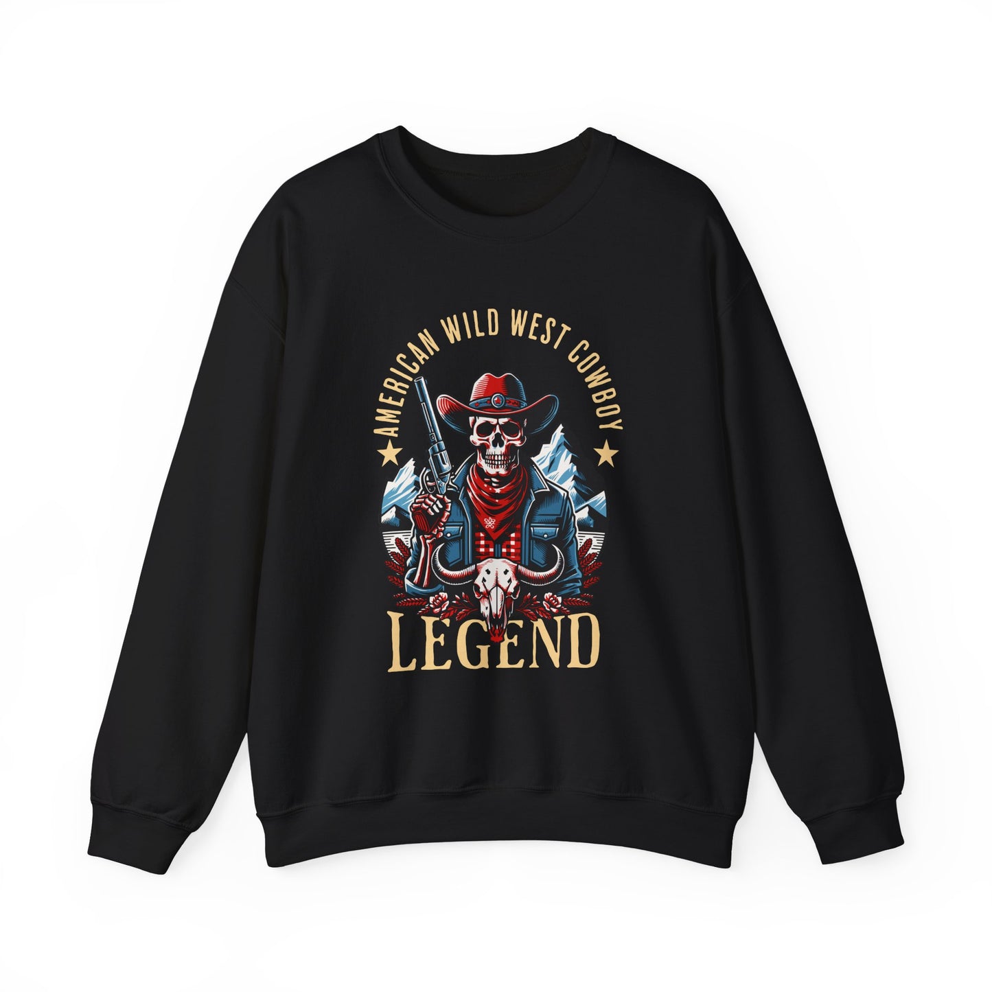 American Wild West Cowboy Legend Sweatshirt