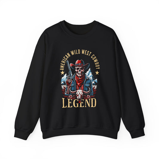 American Wild West Cowboy Legend Sweatshirt