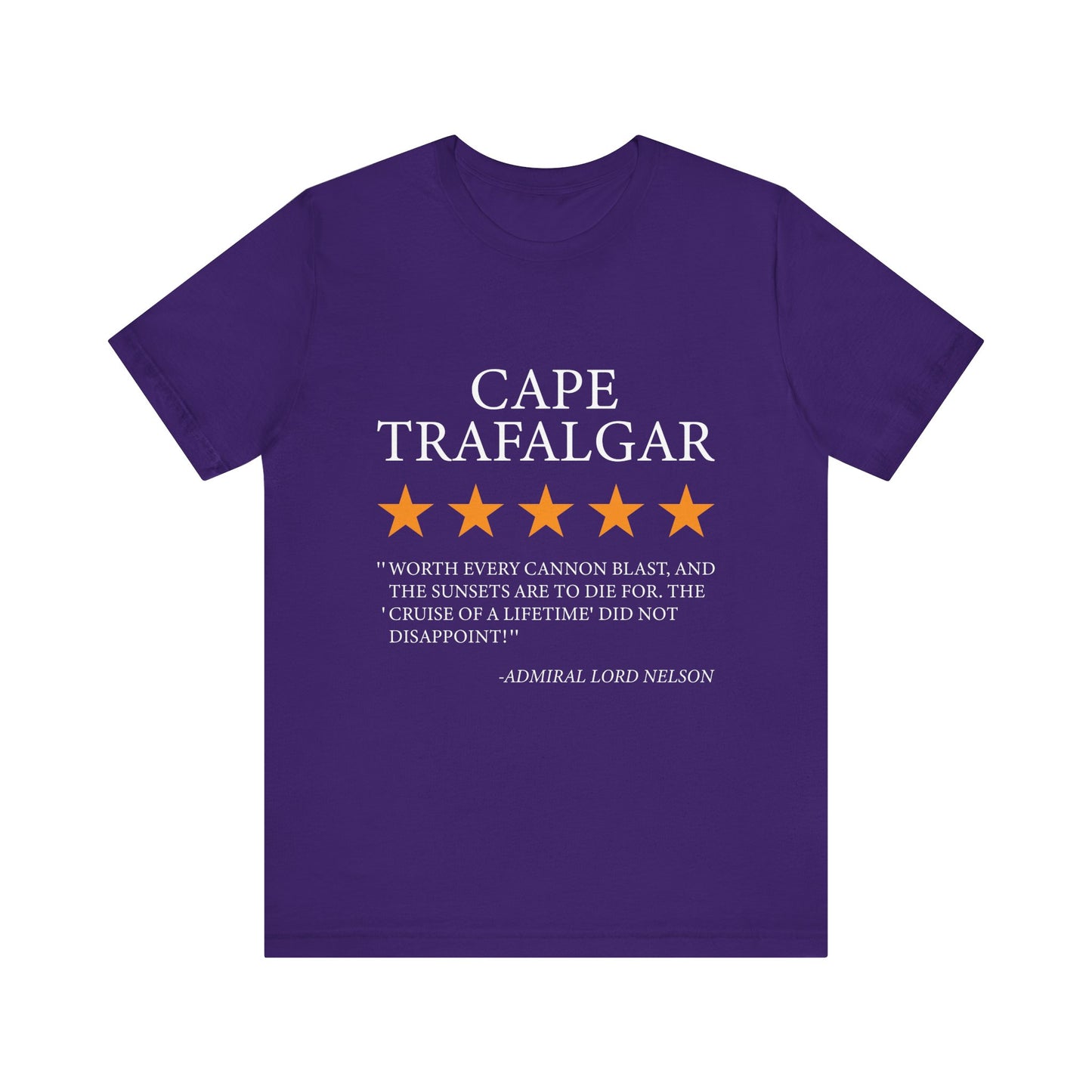 Cape Trafalgar Review by Lord Nelson T-Shirt