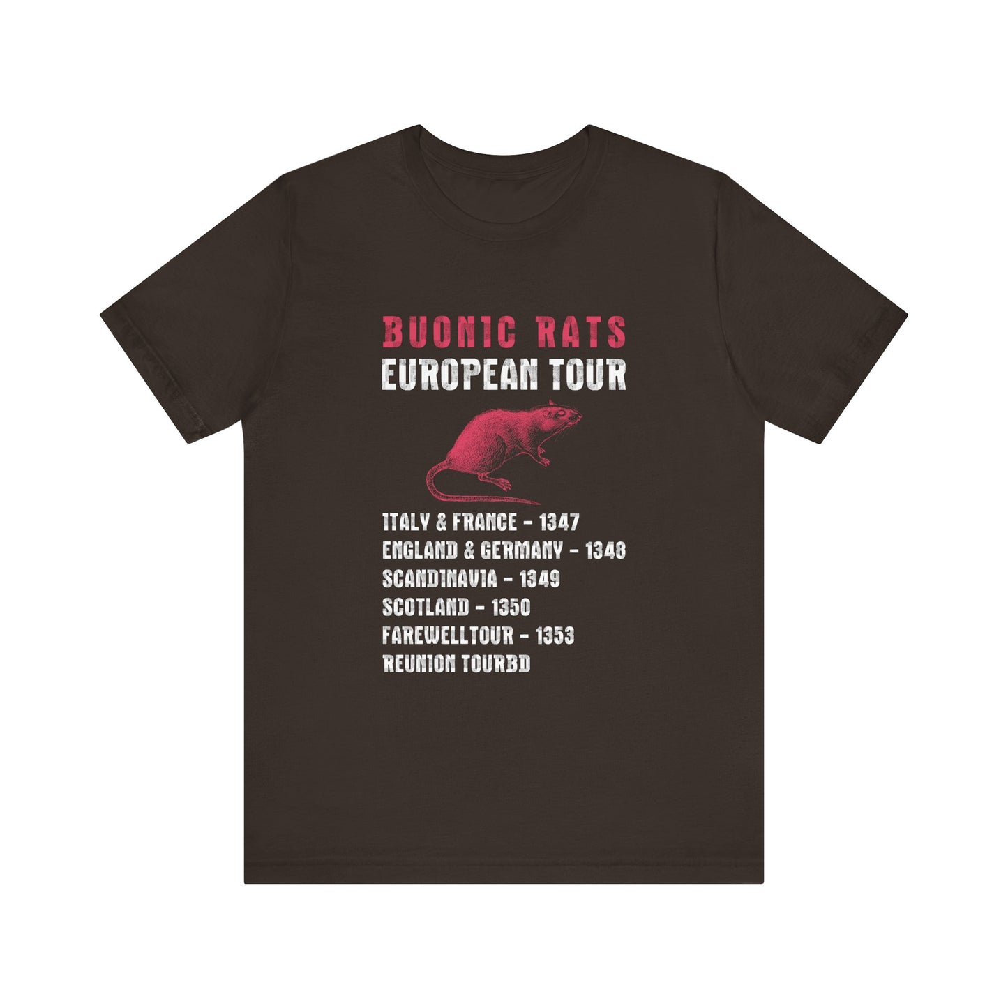 Bubonic Rats World Tour T-Shirt