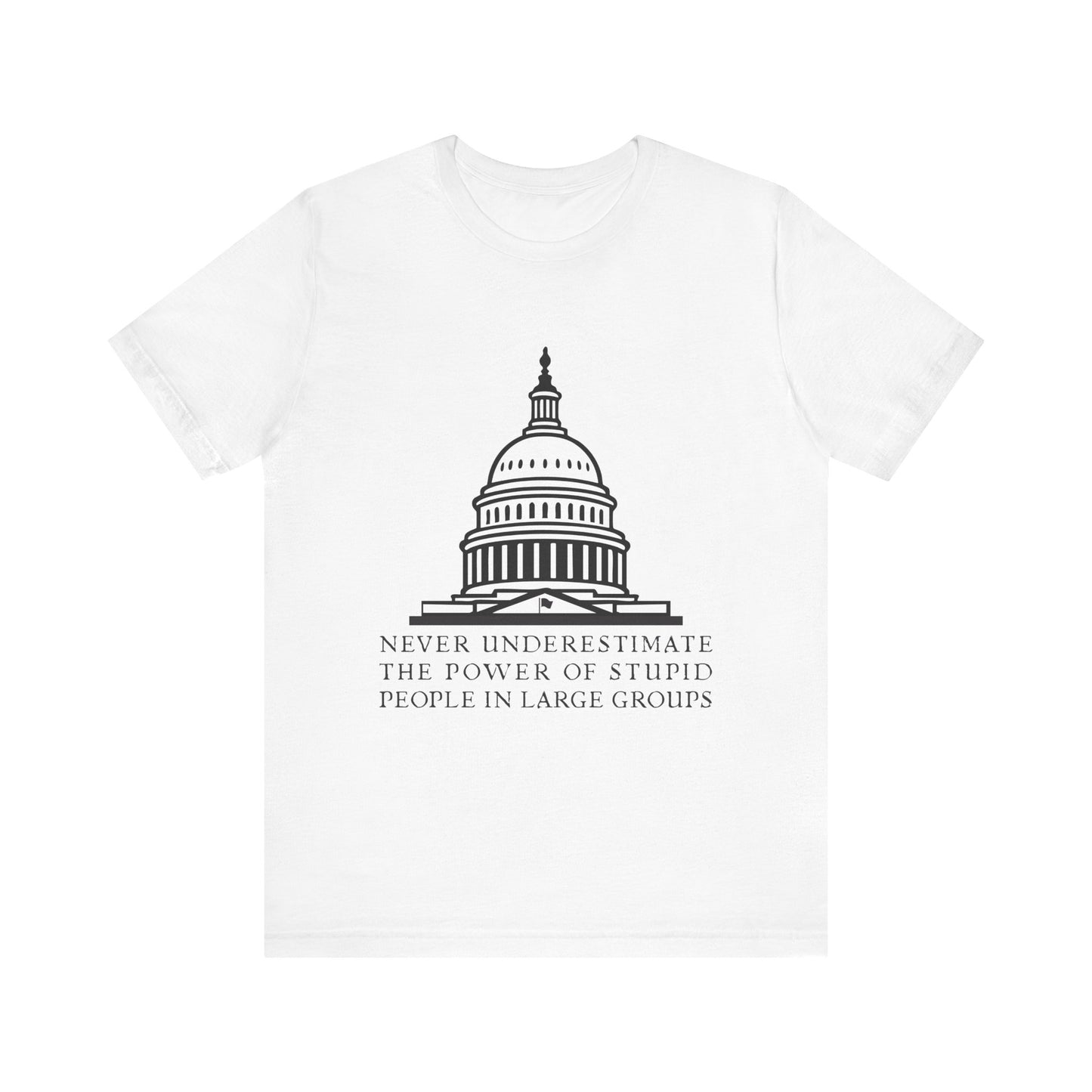 Stupid People In Large Groups T-Shirt