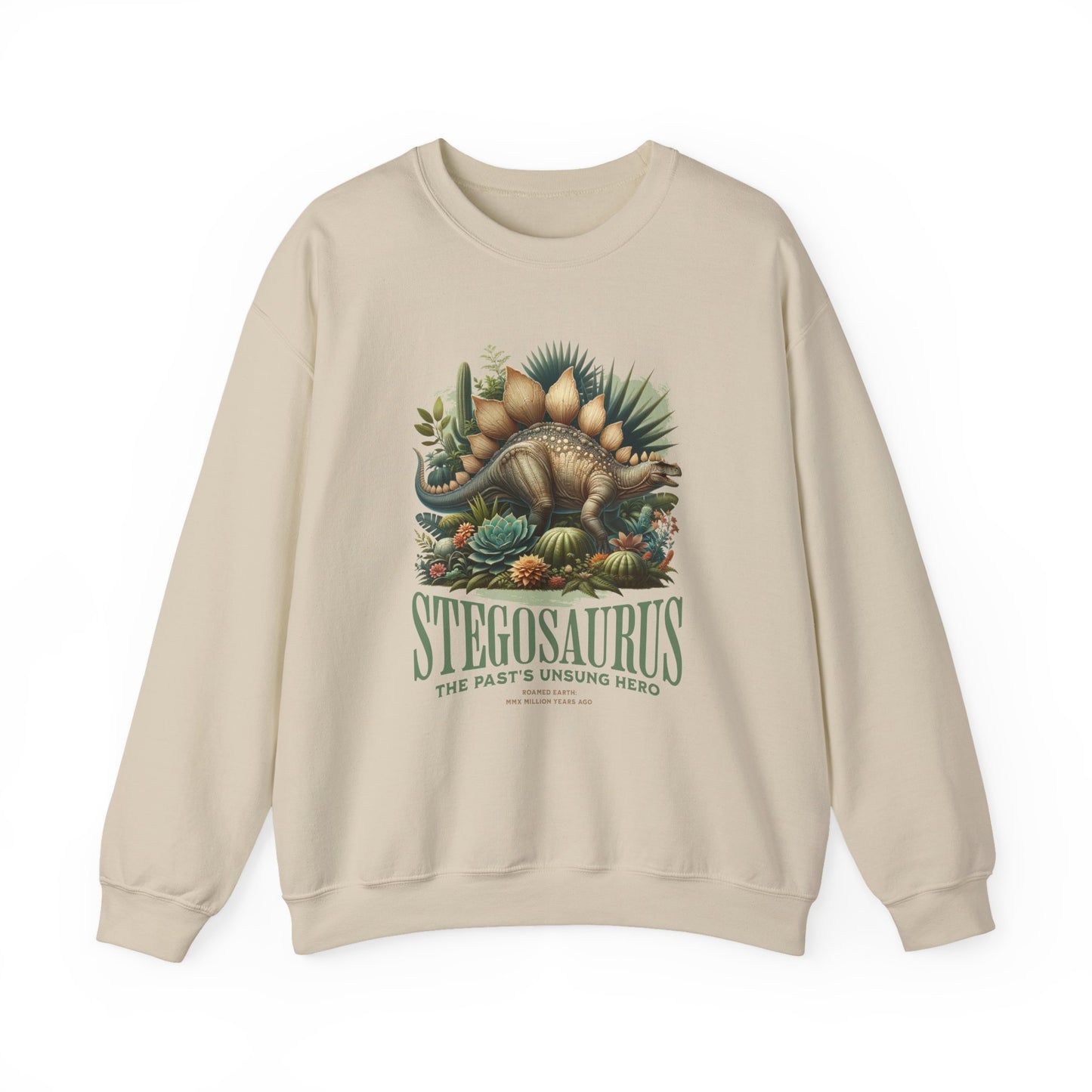 Stegosaurus Dinosaur Prehistoric Nature Animal Sweatshirt