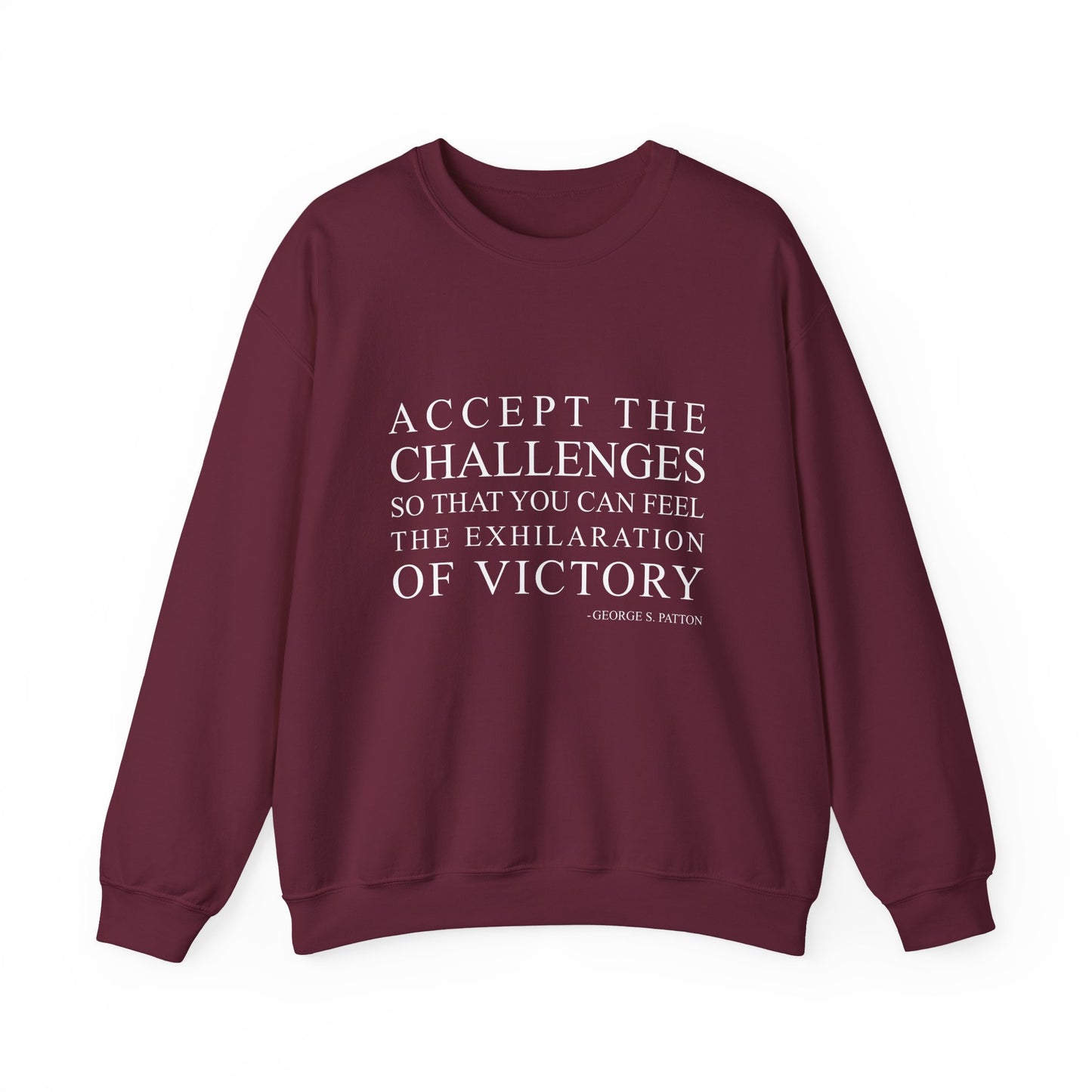 Accept the challenges Sweatshirt