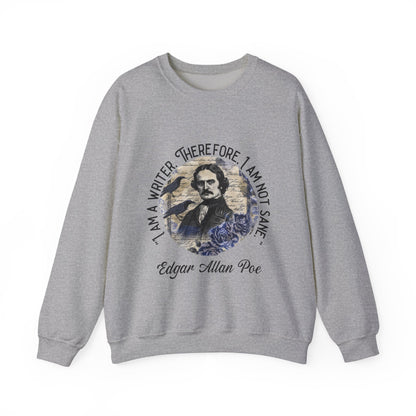 I am a writer there for, I am not Sane Sweatshirts