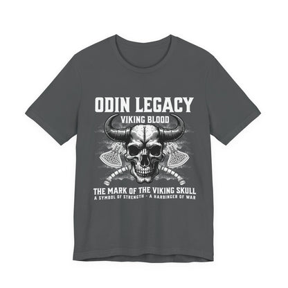 Odin Legacy Viking Skull T‑Shirt