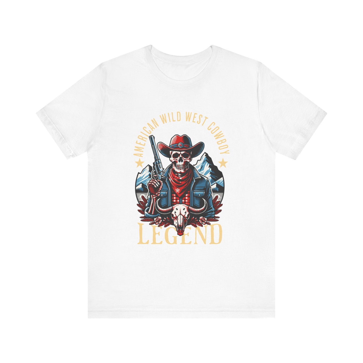 American Wild West Cowboy Legend T-Shirt