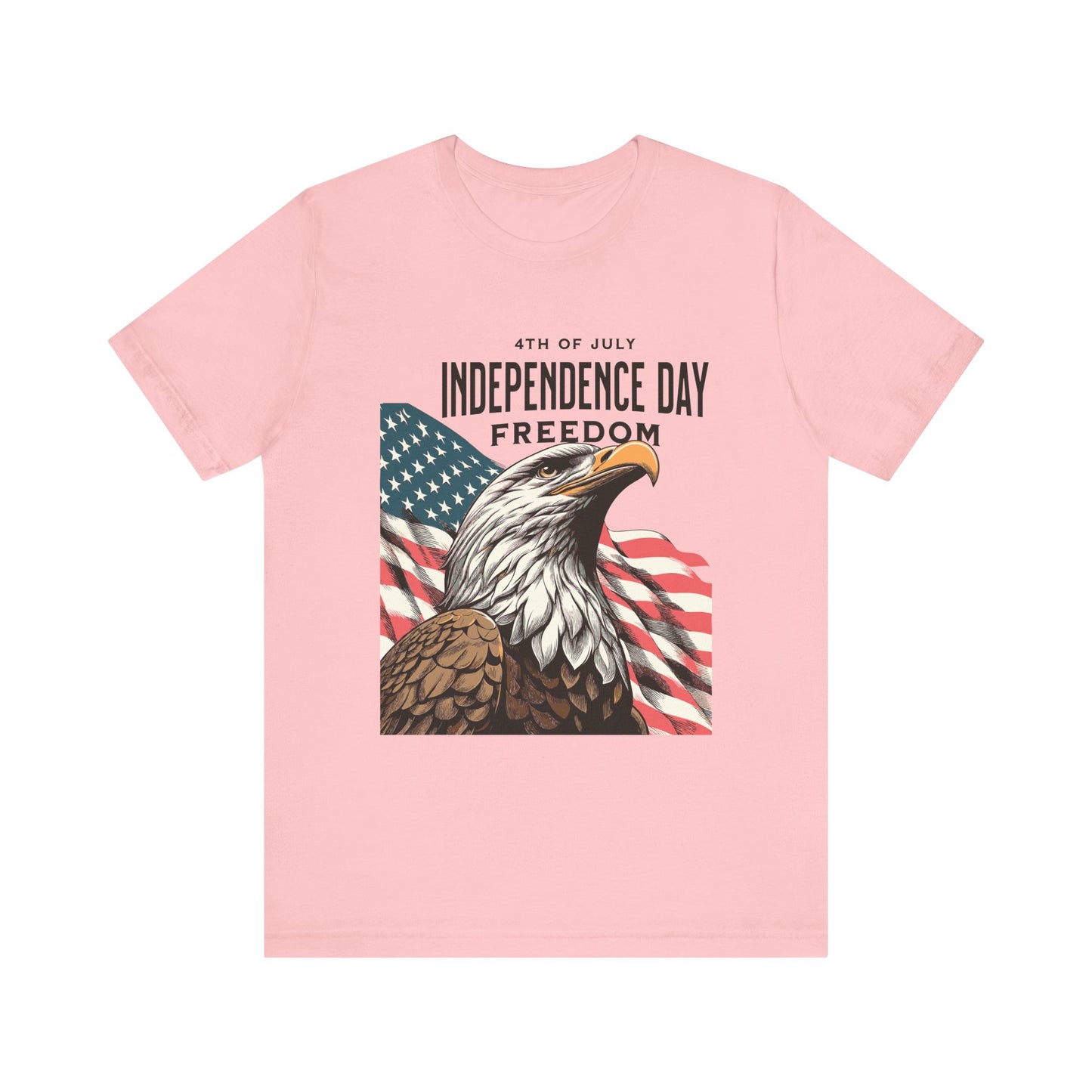 Freedom Eagle Independence Day T-Shirt