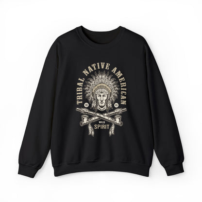 Tribal Native American Wild spirit Sweatshirt