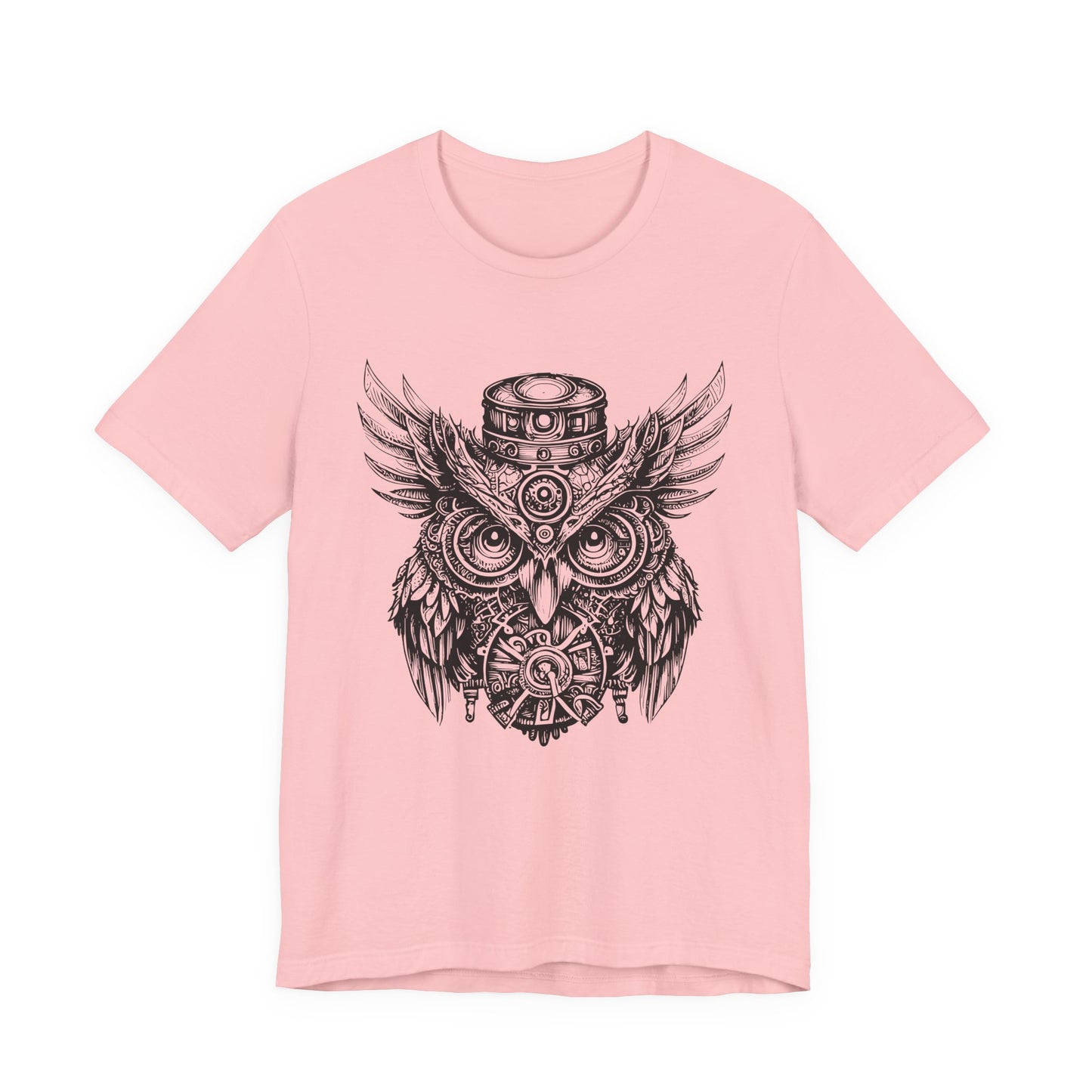 Steampunk Owl  Retro T-Shirt
