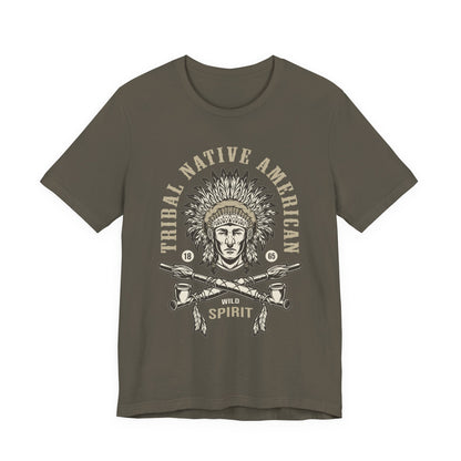 Tribal Native American Wild spirit T-Shirt
