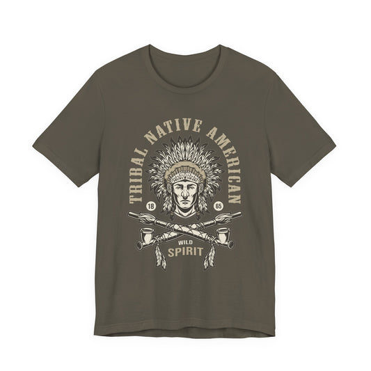 Tribal Native American Wild spirit T-Shirt