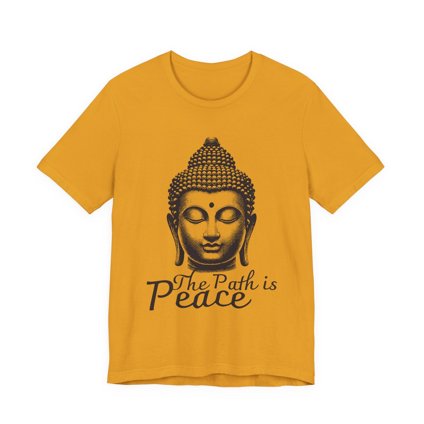 The path is peace Buddha T-Shirt